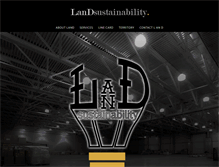 Tablet Screenshot of landsustainability.com